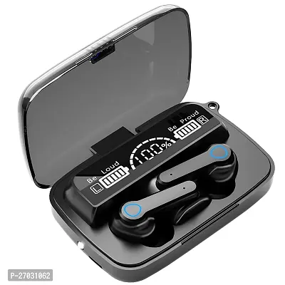 M19 TWS Wireless Headphones with Touch Control Gaming Bluetooth Earphone Bluetooth Headset (Black, True Wireless)