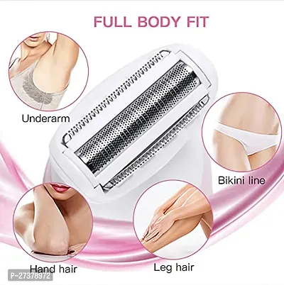 Rechargeable Lady Shaver GM-3073 | Underarms Bikini | Pubic Hair Removal | Silent Trimming | Rechargeable | Electric Shaver | Body Hair Trimmer for Women | Hair Removal Machine for Men and Women-thumb3