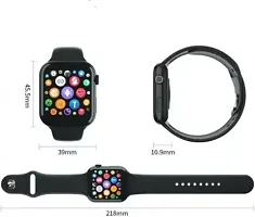 T55+ Smart Watch (Black Strap) Smartwatch  (Black Strap, free size)-thumb3