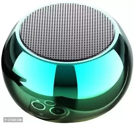 MINI BOOST 4 METAL MINI Bluetooth 5.1 Speaker Ultra Mini Dynamic Metal Speaker 5 W Bluetooth Speaker  (Green, Rainbow, Stereo Channel)