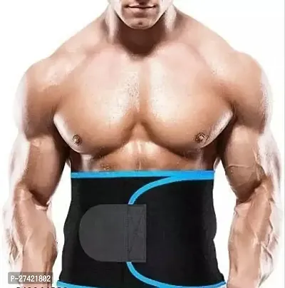 Waist Slimming Sweat Belt For Men And Women, Belly Fat Burner Belt Made By Premium Lycra-thumb0