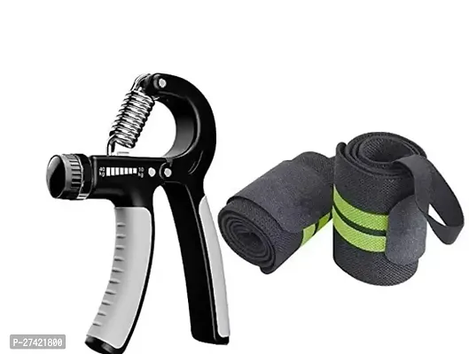 Combo Finger Gripper Supporter With Hand Grip-thumb0