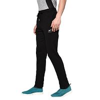 Oakmans Men Stylish Solid Mid-Rise Regular Fit Track Pants-thumb2