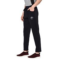 Oakmans Men Stylish Solid Mid-Rise Regular Fit Track Pants-thumb2