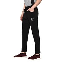 Oakmans Men Stylish Solid Mid-Rise Regular Fit Track Pants-thumb2