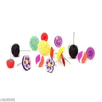 Hivata Unique Stud Earring Pack of 40 Pair For Women & Girls in Multi Color & Mix Design-thumb2