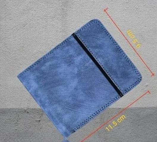 Fancy PU Self Design Wallets For Men And Boys