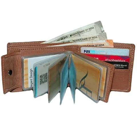 Men Casual Genuine Leather Wallets