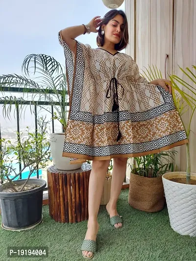 Stylish Cotton Short kaftan For Women-thumb0