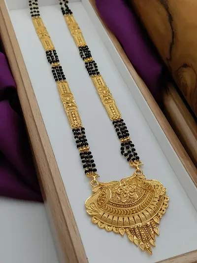 Traditional Gold Brass Mangalsutra