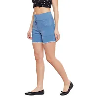 FABTALK Women's Denim Shorts - (FT_301-006-KB)-thumb2