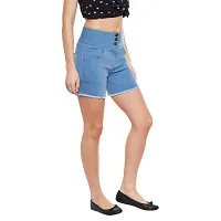 FABTALK Women's Denim Shorts - (FT_301-006-KB)-thumb3