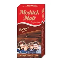 Meditek Ayurvedic Nutrients Chocolate Malt 400g (Pack of 1)-thumb2