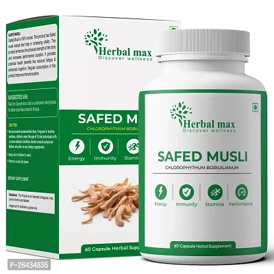 Safed Musli Extract Capsules 800Mg 60 Capsule