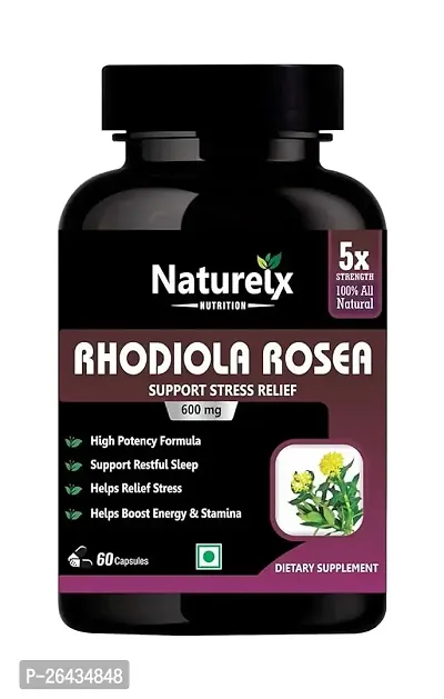 Rhodiola Rosea Extract Stress Support 60 Capsules