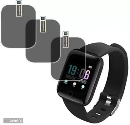 ID116 Plus Smart Band Fitness Tracker Smartwatch  (Black Strap, Free Size)-thumb3
