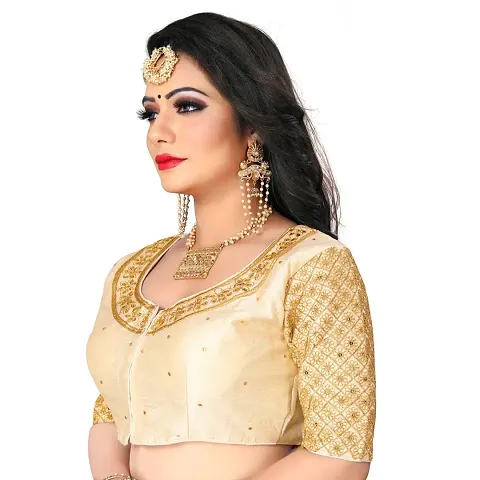 Alluring Art Silk Stitched Blouses 