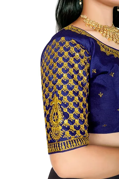 Attractive Art Silk Stitched Blouses 