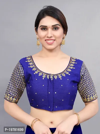 Reliable  Art Silk  Stitched Blouses For Women-thumb2