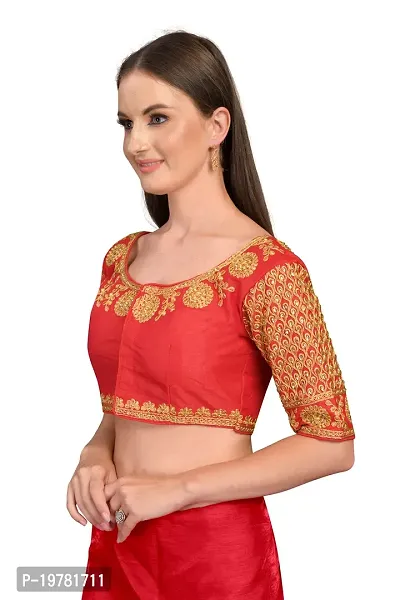 Reliable  Art Silk  Stitched Blouses For Women-thumb2