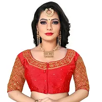 Reliable  Art Silk  Stitched Blouses For Women-thumb1