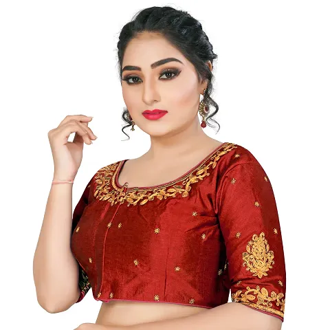 Best Selling Art Silk Stitched Blouses 