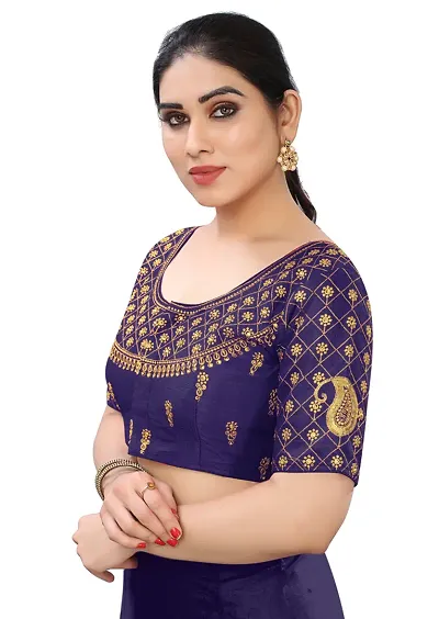 Best Selling Art Silk Stitched Blouses 