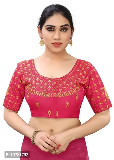 Reliable  Art Silk  Stitched Blouses For Women-thumb2