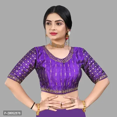 Trendy Bhagalpuri Silk  Stitched Blouses For Women