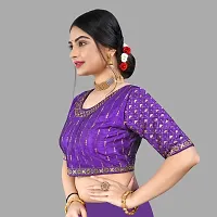 Trendy Bhagalpuri Silk  Stitched Blouses For Women-thumb2