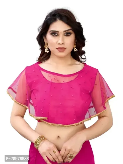 Reliable  Pure Banglori Silk  Net  Stitched Blouses For Women