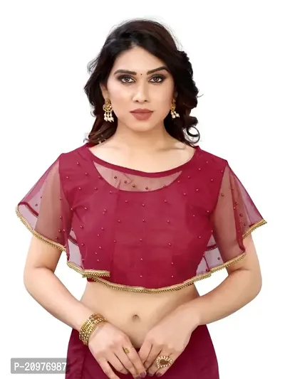 Reliable  Pure Banglori Silk  Net  Stitched Blouses For Women-thumb0