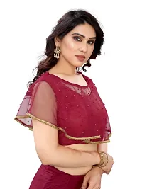 Reliable  Pure Banglori Silk  Net  Stitched Blouses For Women-thumb2