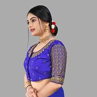 Reliable  Pure Banglori Embroidery Silk Stitched Blouses For Women-thumb1