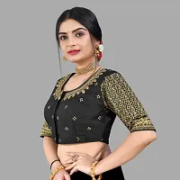 Reliable  Pure Banglori Embroidery Silk Stitched Blouses For Women-thumb3