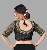 Reliable  Pure Banglori Embroidery Silk Stitched Blouses For Women-thumb4