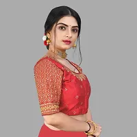 Reliable  Pure Banglori Embroidery Silk Stitched Blouses For Women-thumb1