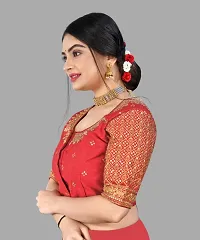 Reliable  Pure Banglori Embroidery Silk Stitched Blouses For Women-thumb3