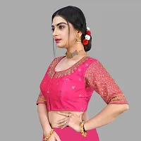 Reliable  Pure Banglori Embroidery Silk Stitched Blouses For Women-thumb1