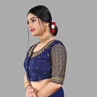 Reliable  Pure Banglori Embroidery Silk Stitched Blouses For Women-thumb3