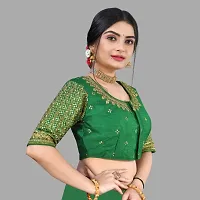 Reliable  Pure Banglori Embroidery Silk Stitched Blouses For Women-thumb1