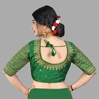 Reliable  Pure Banglori Embroidery Silk Stitched Blouses For Women-thumb2