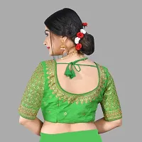 Reliable  Pure Banglori Embroidery Silk Stitched Blouses For Women-thumb1