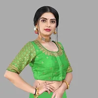 Reliable  Pure Banglori Embroidery Silk Stitched Blouses For Women-thumb2