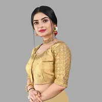 Reliable  Pure Banglori Embroidery Silk Stitched Blouses For Women-thumb1