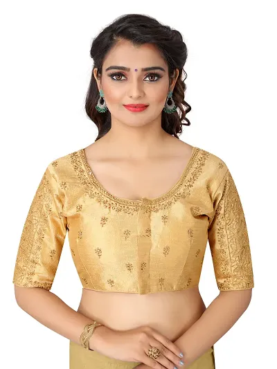 Hot Selling Cotton Silk Stitched Blouses 