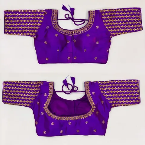 Pure Banglori Silk Stitched Blouses For Women