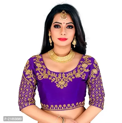 Reliable  Pure Banglori Silk  Stitched Blouses For Women-thumb0