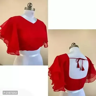 Classic Georgette stitched blouse-thumb0