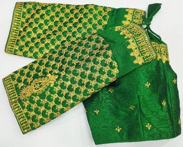 Reliable Pure Banglori Silk Stitched Blouses For Women